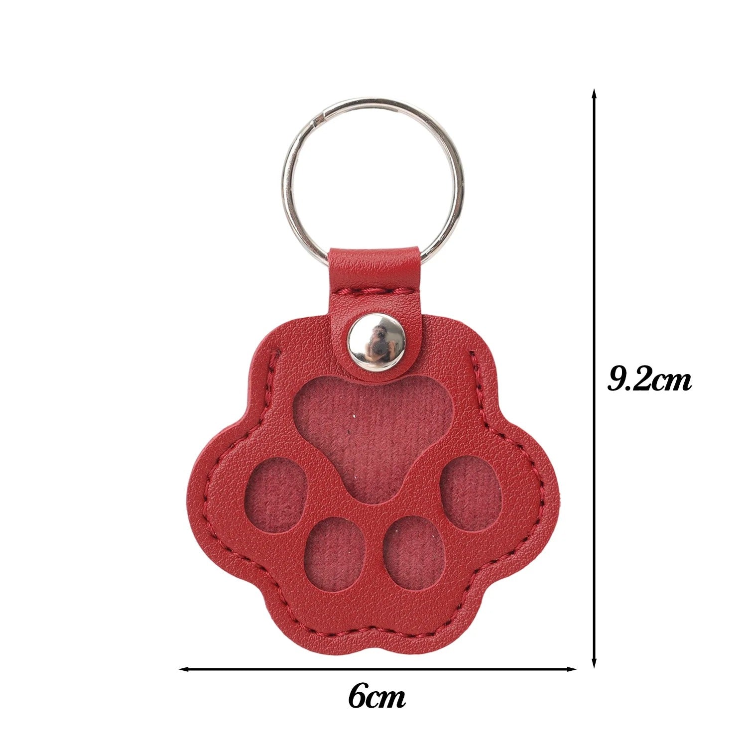 Pet paws keychain