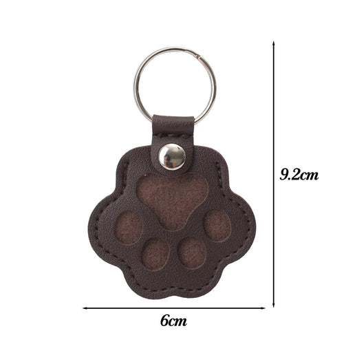 Pet paws keychain