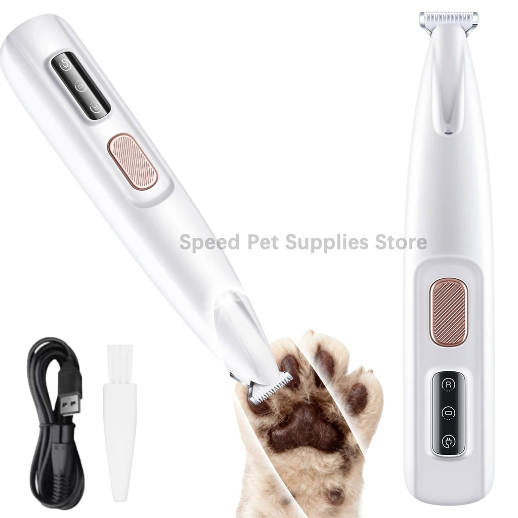 Pet paw trimmer