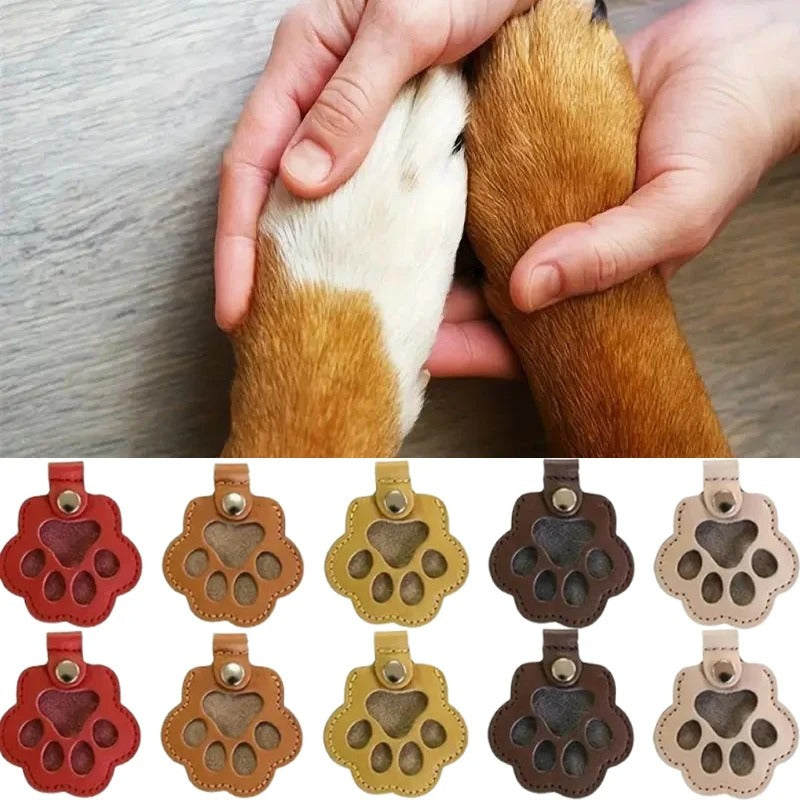 Pet paws keychain