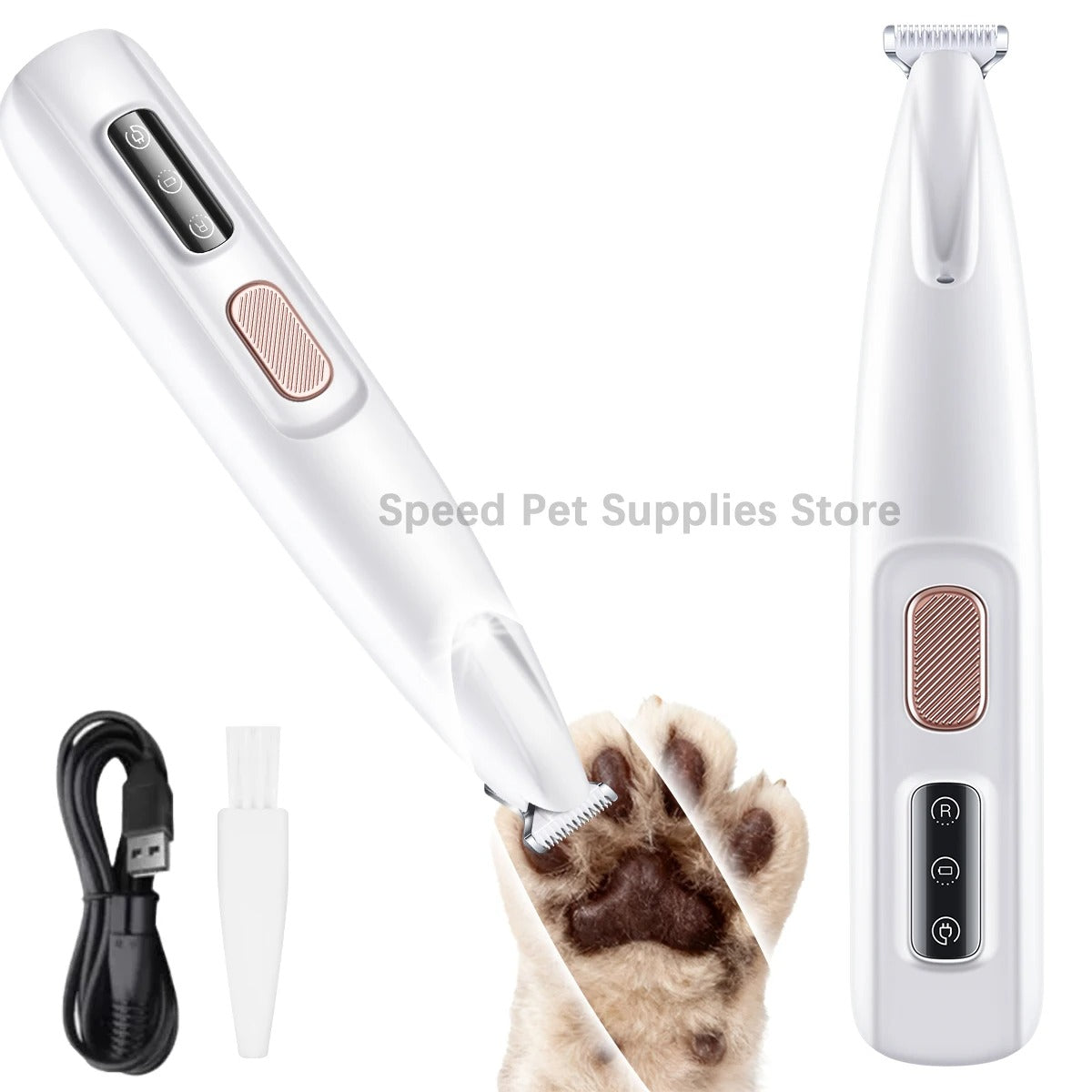 Pet paw trimmer