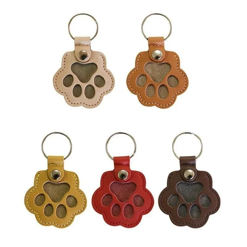 Pet paws keychain