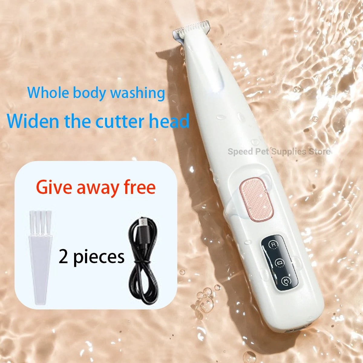 Pet paw trimmer