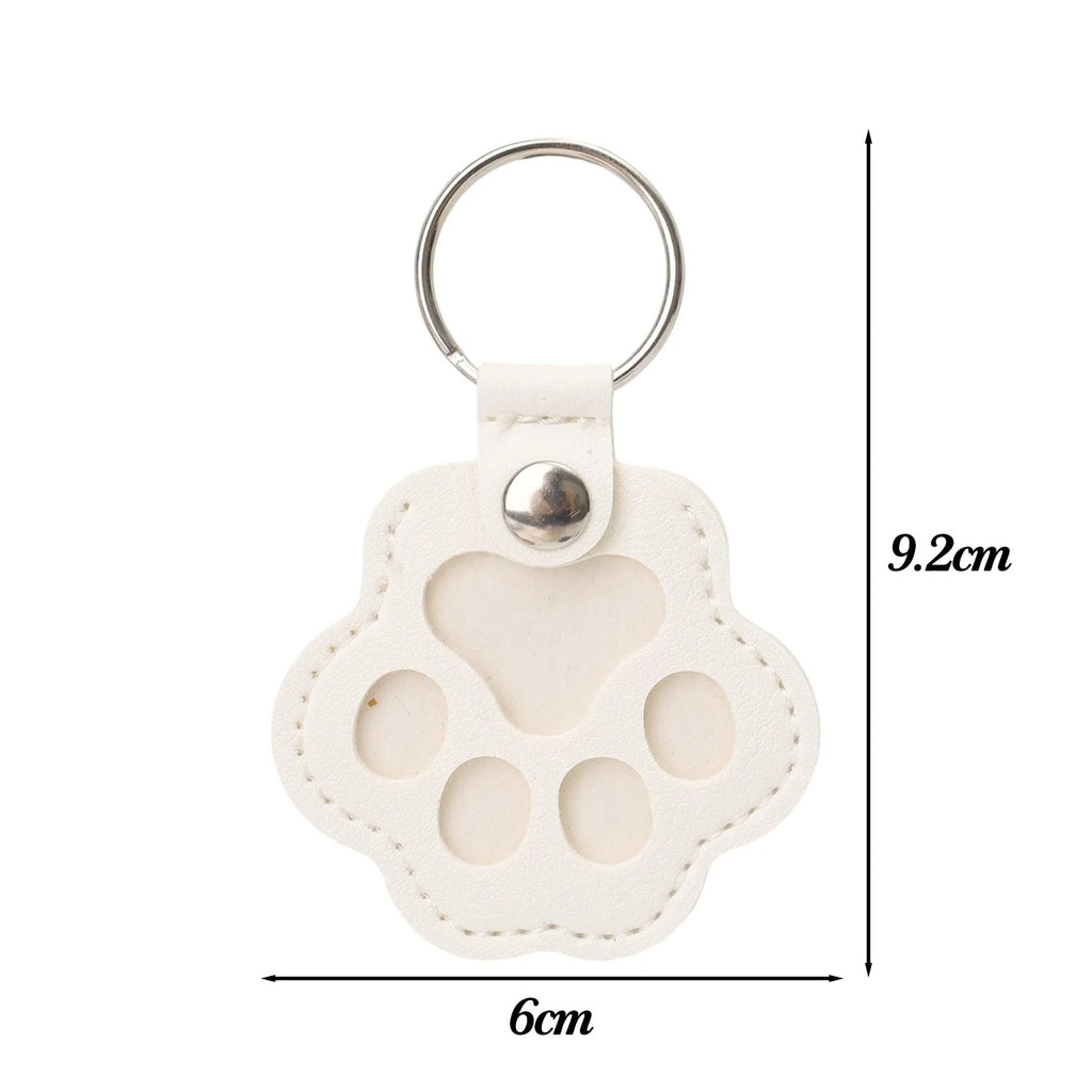 Pet paws keychain