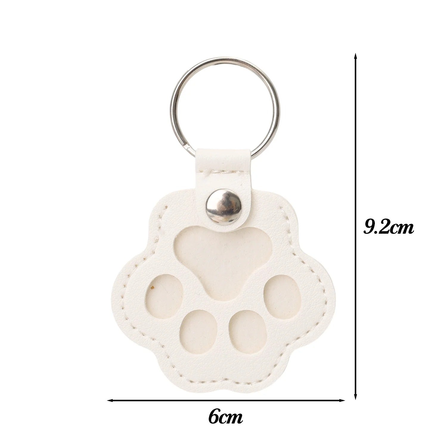 Pet paws keychain